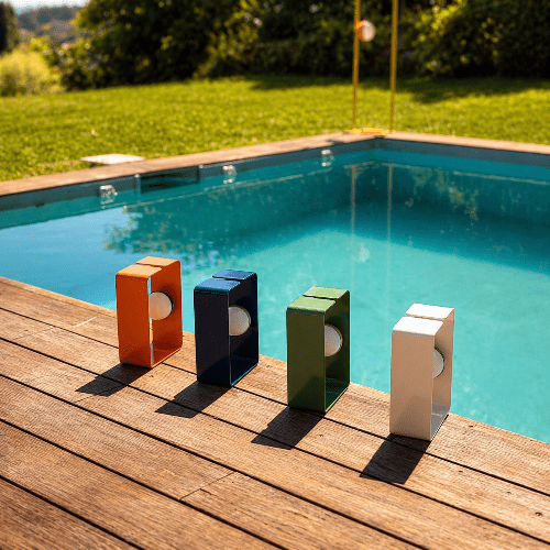lampes mini bo design nomad exterieur proche piscine