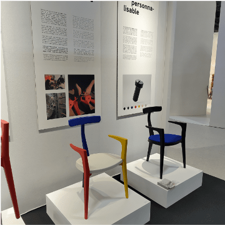 chaise design polimair
