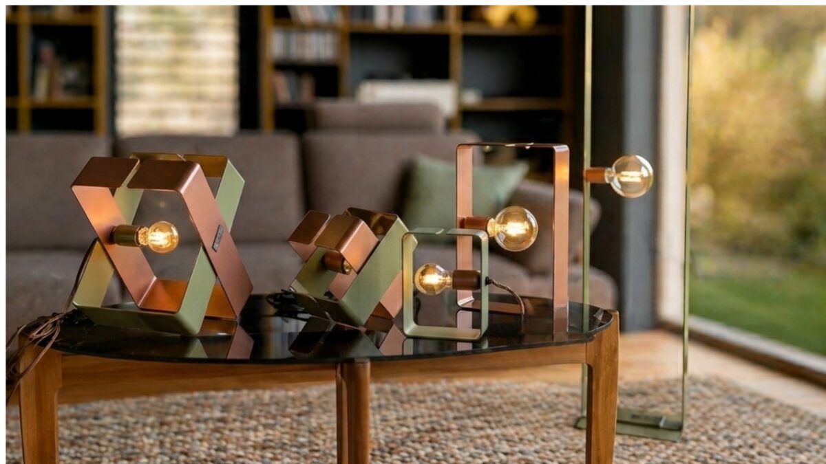 lampes design interieures couleurs bronze et kaki plus de 100 variations couleurs création et fabrication française